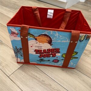 Trader Joe's Colorful Tote Bag